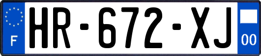 HR-672-XJ