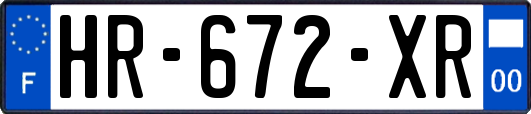 HR-672-XR