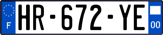 HR-672-YE