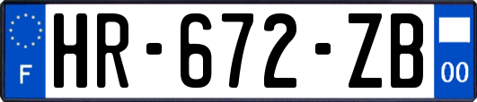 HR-672-ZB