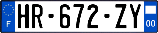 HR-672-ZY