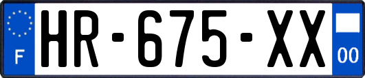 HR-675-XX