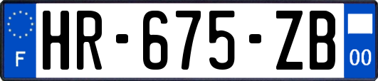 HR-675-ZB