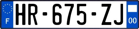 HR-675-ZJ