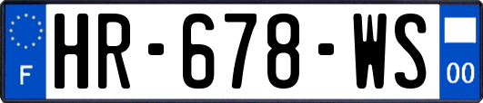 HR-678-WS