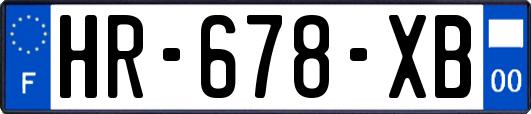 HR-678-XB