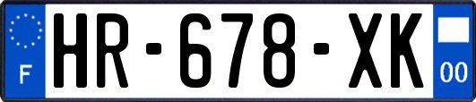 HR-678-XK