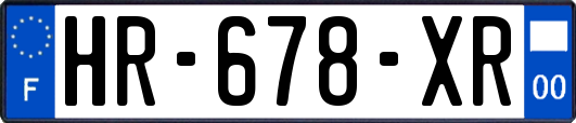 HR-678-XR