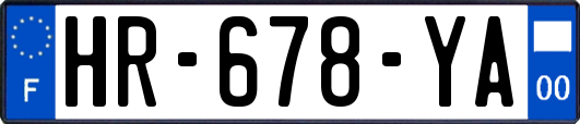 HR-678-YA