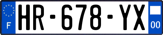 HR-678-YX