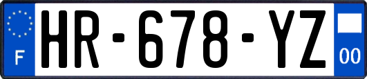 HR-678-YZ