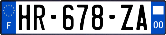 HR-678-ZA