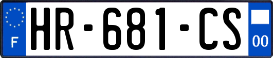 HR-681-CS