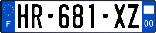 HR-681-XZ