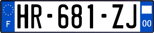 HR-681-ZJ