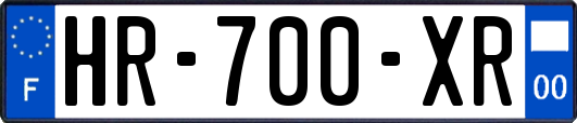 HR-700-XR