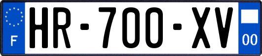 HR-700-XV