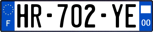 HR-702-YE