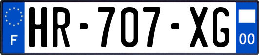 HR-707-XG
