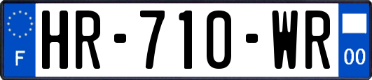 HR-710-WR