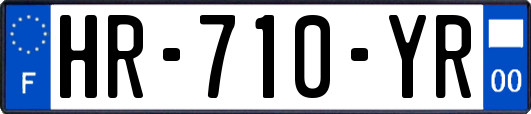 HR-710-YR