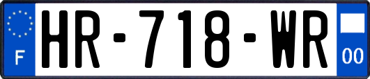 HR-718-WR