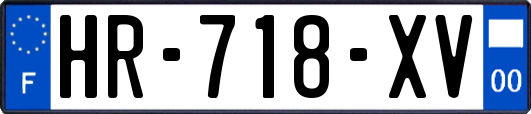 HR-718-XV
