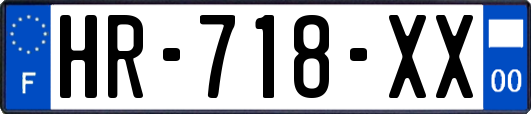 HR-718-XX
