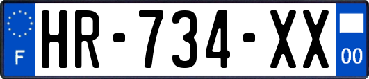 HR-734-XX