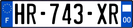 HR-743-XR