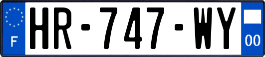 HR-747-WY