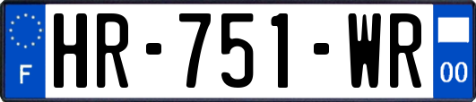 HR-751-WR