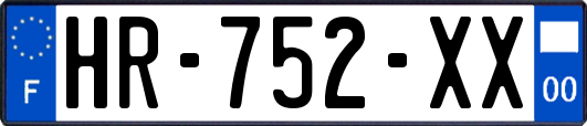 HR-752-XX