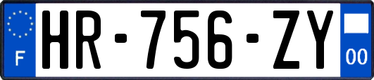 HR-756-ZY