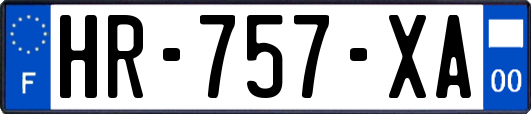 HR-757-XA