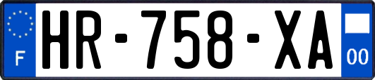 HR-758-XA