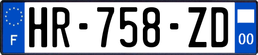 HR-758-ZD