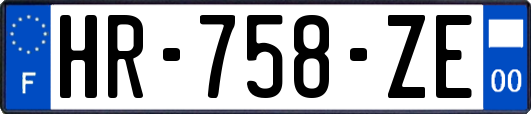 HR-758-ZE