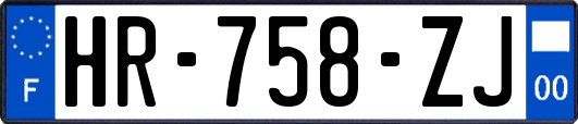 HR-758-ZJ