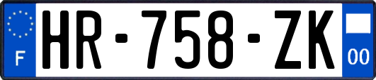 HR-758-ZK