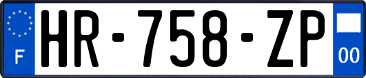 HR-758-ZP