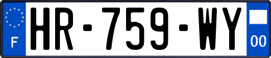 HR-759-WY