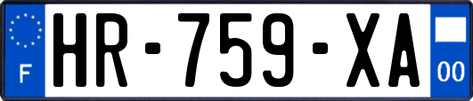 HR-759-XA