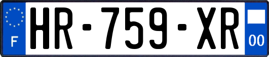 HR-759-XR