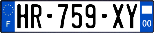 HR-759-XY