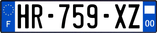 HR-759-XZ