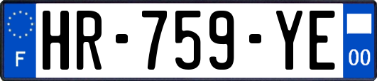HR-759-YE