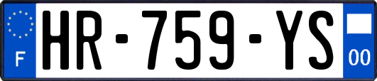 HR-759-YS