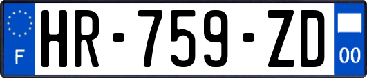 HR-759-ZD
