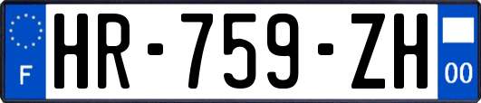 HR-759-ZH